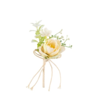 Kunstig Blomsterbuket Hvid/Grøn