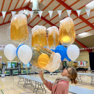 Ølkrus Folieballon
