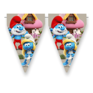 Smurfs® Vimpelguirlande