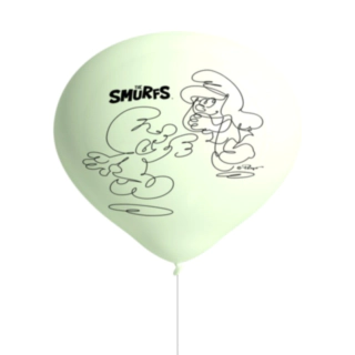 Smurfs® Latexballoner Lysegrøn