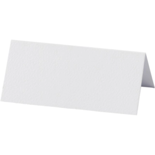 Bordkort Hvid 9 x 4 cm 20-pak A