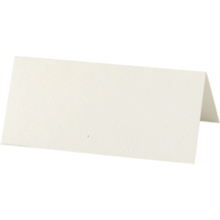 Bordkort Hvid 9 x 4 cm 20-pak B