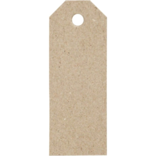 Manillamærker Naturbrun