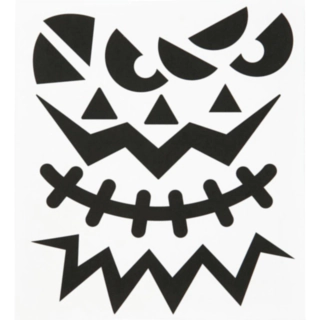 Græskar Halloween Klistermærker