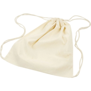 Bomulds Skopose Beige