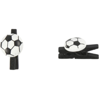 Fodbold Træklemmer Sort