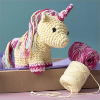 DIY Amigurumi Enhjørning