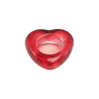 Hjerte Glas Lysestage