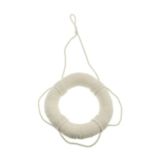 Stof Redningskrans Ophæng 16 cm