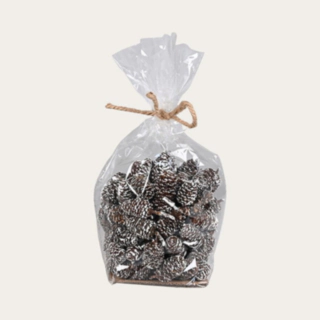 Frosted Dekorationspose Guld