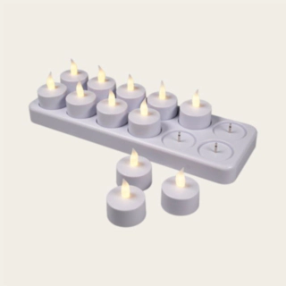 LED Fyrfadslys Varm Hvid