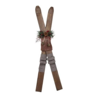Ski Julepynt Brun