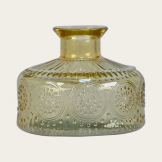 Glasvase Gul