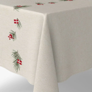 Dansk Jul Dug Beige
