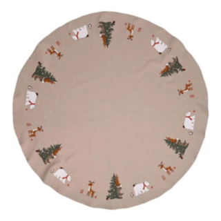 Juletræstæppe Beige