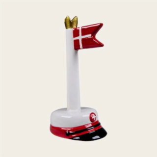Studenterhue Med Dannebrog Flag Rød