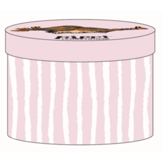 Pippi® Rund Æske Lyserød