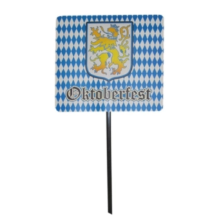 Oktoberfest Skilt På Pind