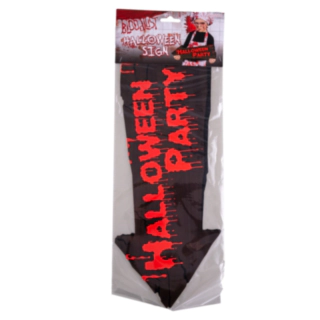 Halloween Party Skilt