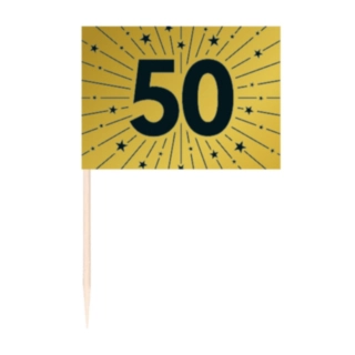 50 Års Kagepinde Guld