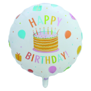 Fødselsdagskage Folieballon