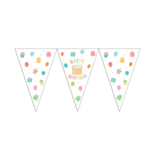Happy Birthday Vimpelguirlande