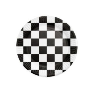 Ternede Racer Paptallerkener