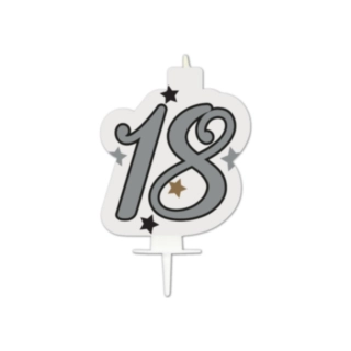 18 Års Kagelys Sølv