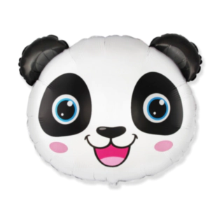 Panda Hoved Folieballon