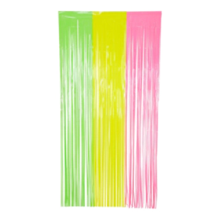 Neon Dørforhæng Gul/Pink