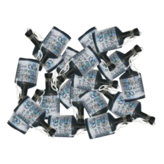 Party Poppers Sølv