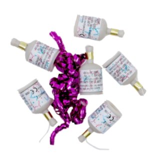 Gender Reveal Party Poppers Lilla