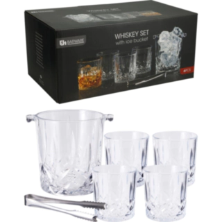 Whiskey Sæt Transparent