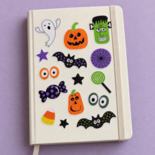 Halloween Klistermærker