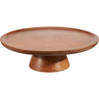 Træ Kagestand Brun