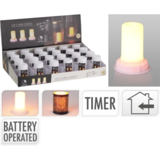 LED Lanternelys Hvid