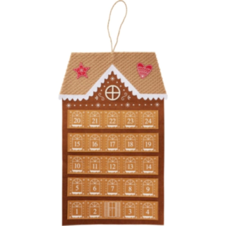 Honningkagehus Julekalender Brun
