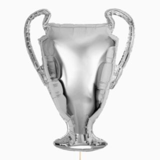 Pokal Folieballon Sølv