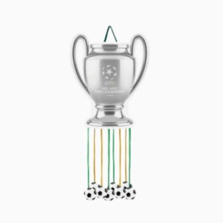Fodbold Pokal Piñata Sølv