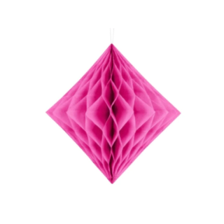 Diamant Honeycomb Dark Pink