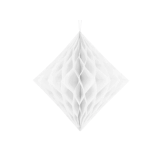 Diamant Honeycomb Hvid