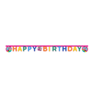 Minnie Mouse® Happy Birthday Papirbanner Pink