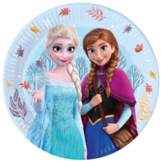Frozen® Paptallerkener Lyseblå