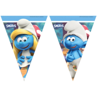 Smurfs® Vimpelguirlande