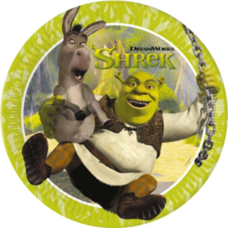 Shrek® Paptallerkener Grøn