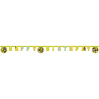 Shrek® Happy Birthday Papirbanner Gul