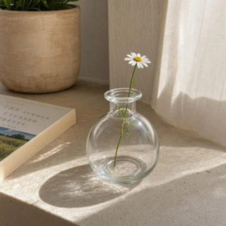 Casie Kuglevase Transparent