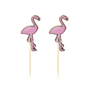 Lyserøde Flamingo Drinkspinde
