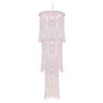 Skinnende Chandelier Dekoration
