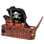 Piratskib Piñata Brun